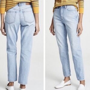 MADEWELL Curvy Perfect Vintage Jean Light Wash sz 23